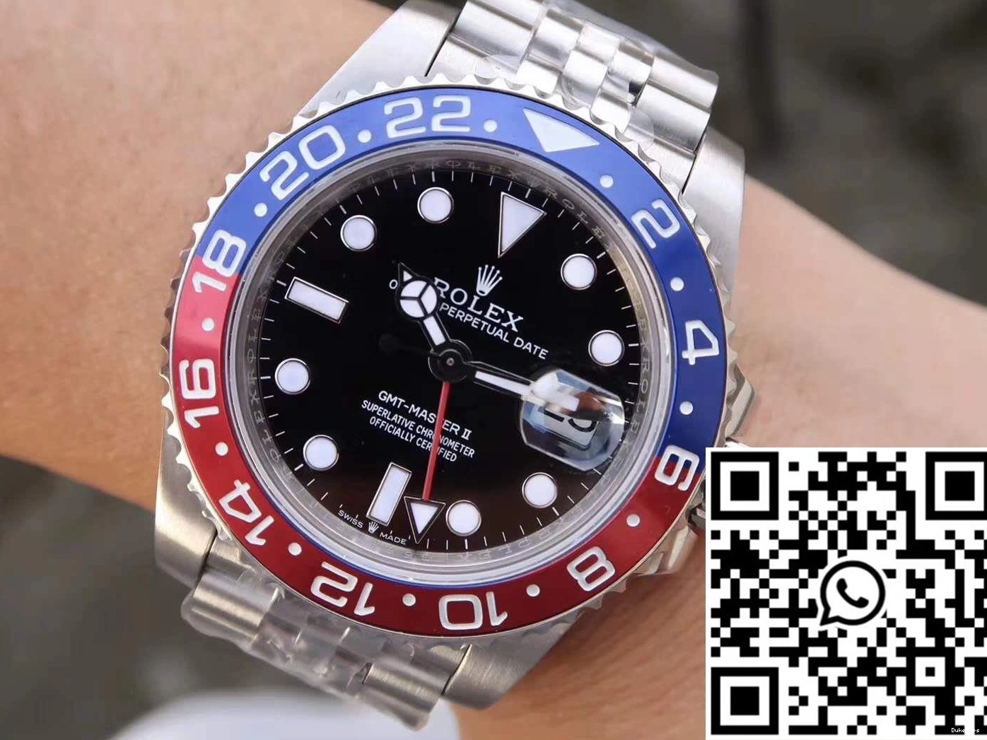 Master Dial 126710BLRO GMT GM II Black Factory Rolex 0517